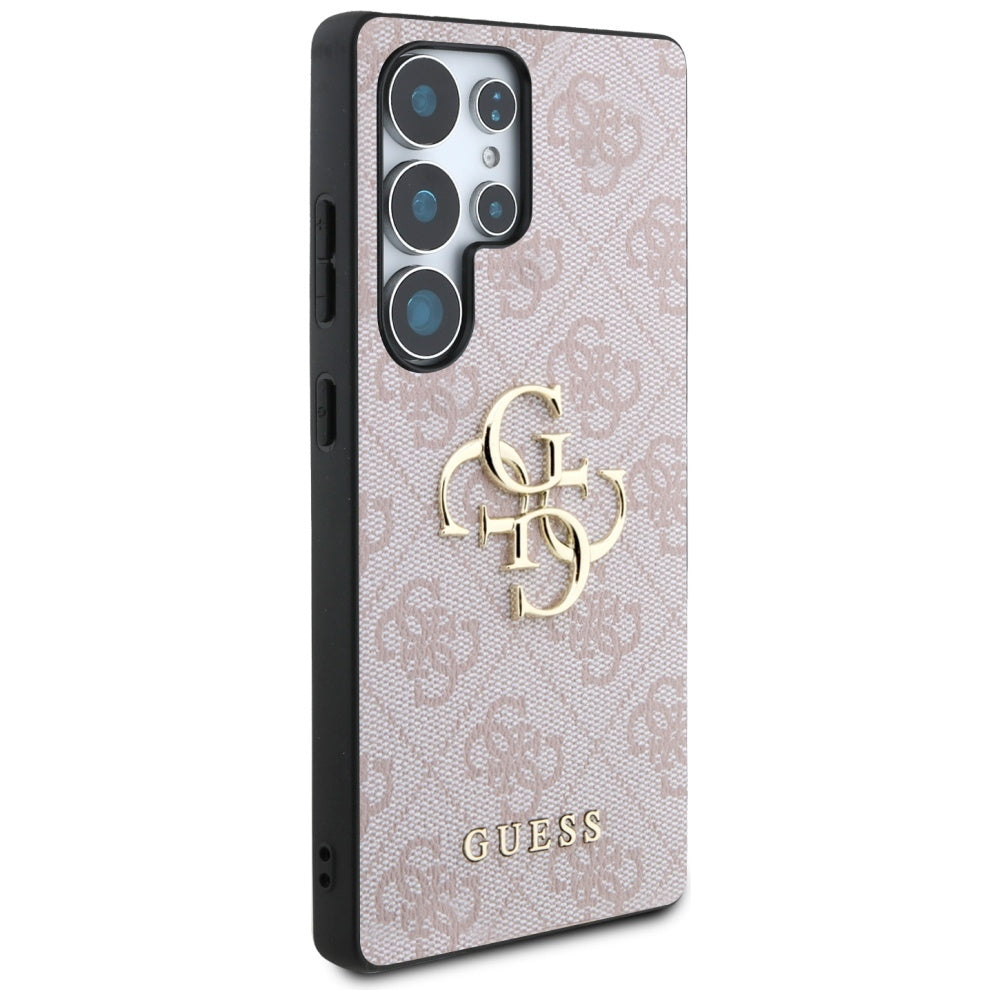 Custodia per Samsung Galaxy S25 Ultra S938, Guess, 4G Big Logo, Rosa