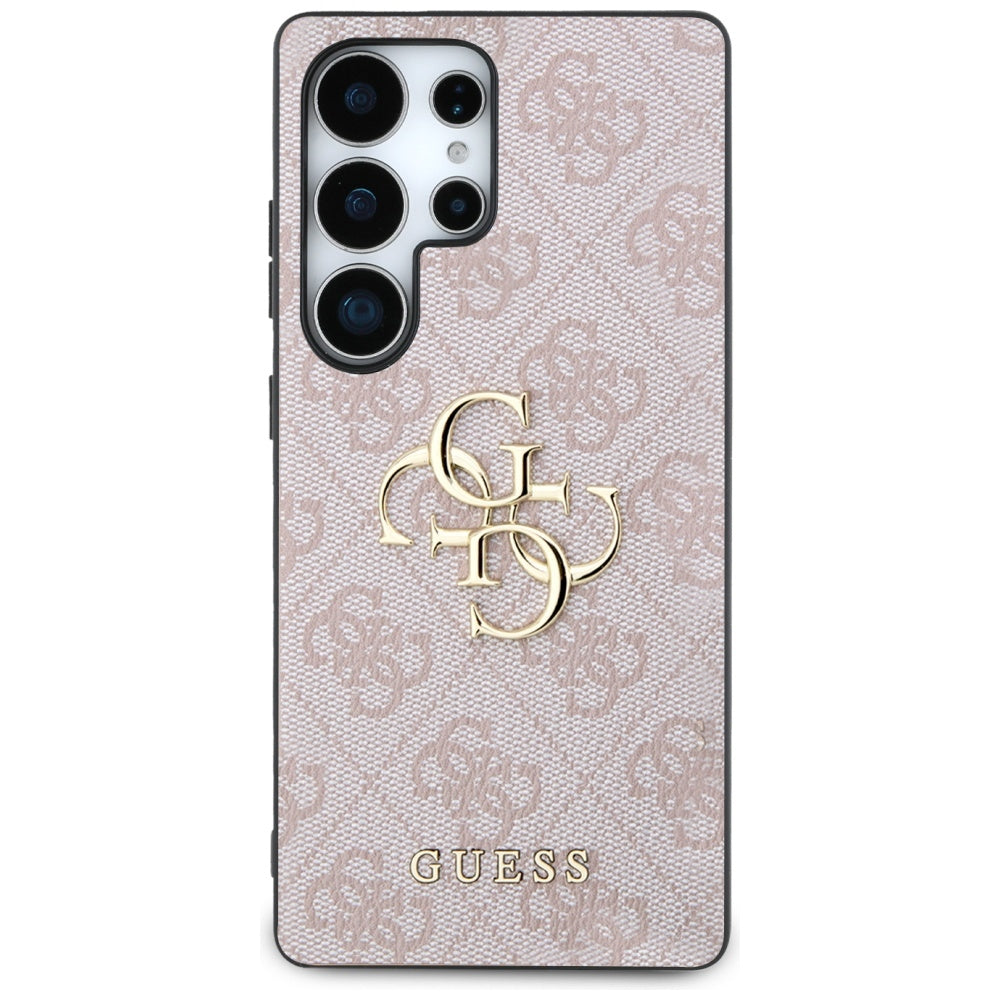 Custodia per Samsung Galaxy S25 Ultra S938, Guess, 4G Big Logo, Rosa