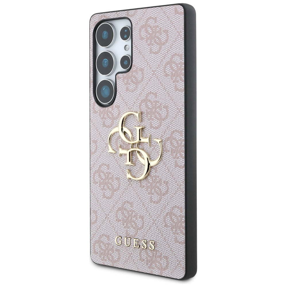 Custodia per Samsung Galaxy S25 Ultra S938, Guess, 4G Big Logo, Rosa