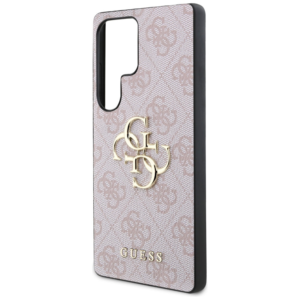 Custodia per Samsung Galaxy S25 Ultra S938, Guess, 4G Big Logo, Rosa