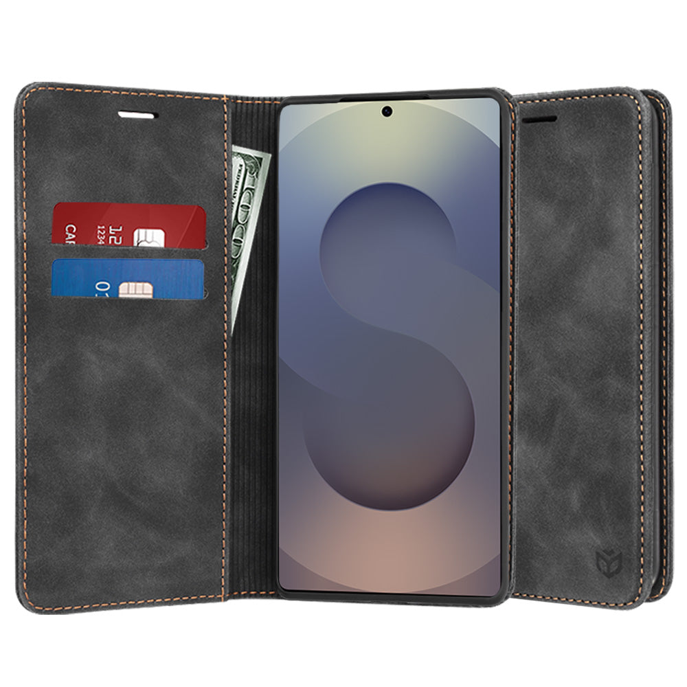 Custodia per Samsung Galaxy S25 Ultra S938, Techsuit, Confy, Nera