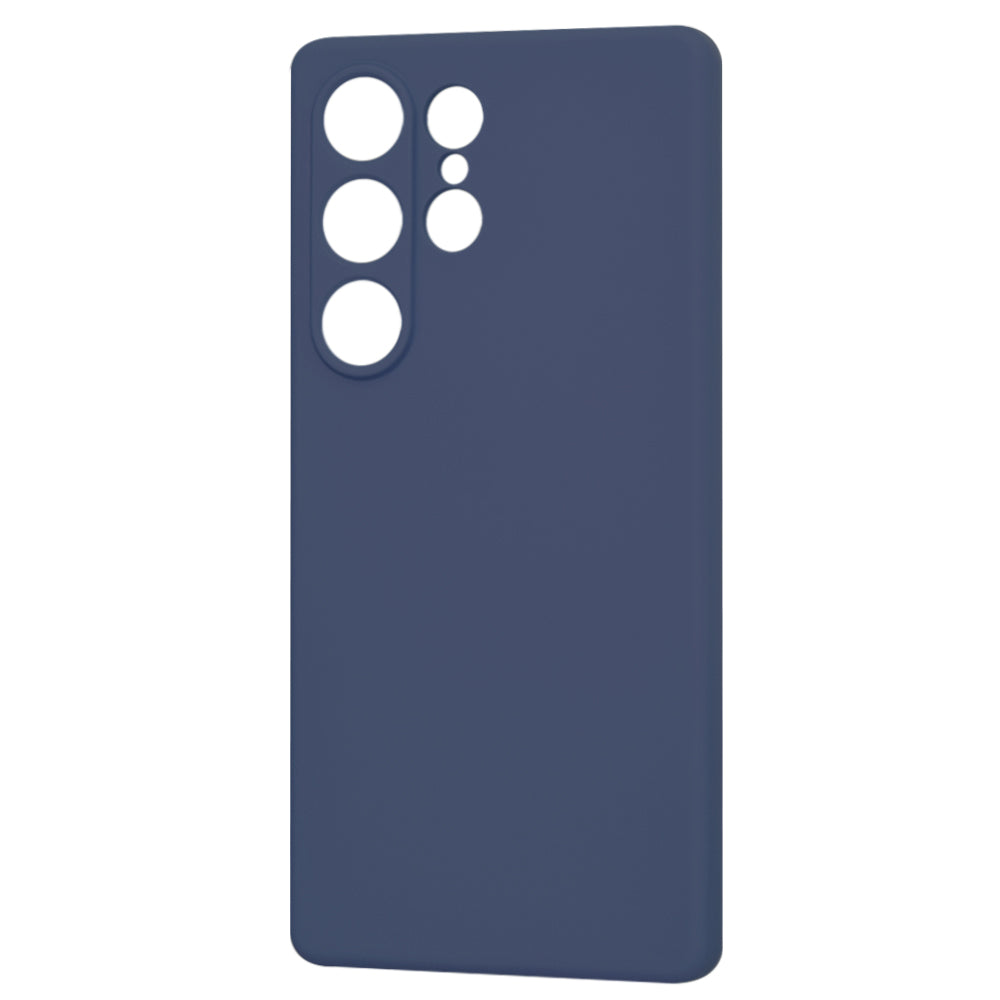 Custodia per Samsung Galaxy S25 Ultra S938, Techsuit, SoftFlex, Blu Navy