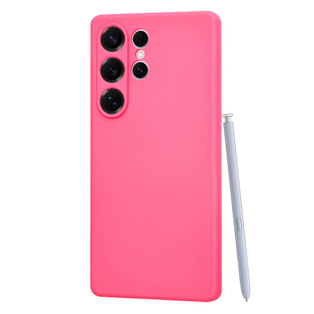 Custodia per Samsung Galaxy S25 Ultra S938, Techsuit, SoftFlex, Rosa Scuro