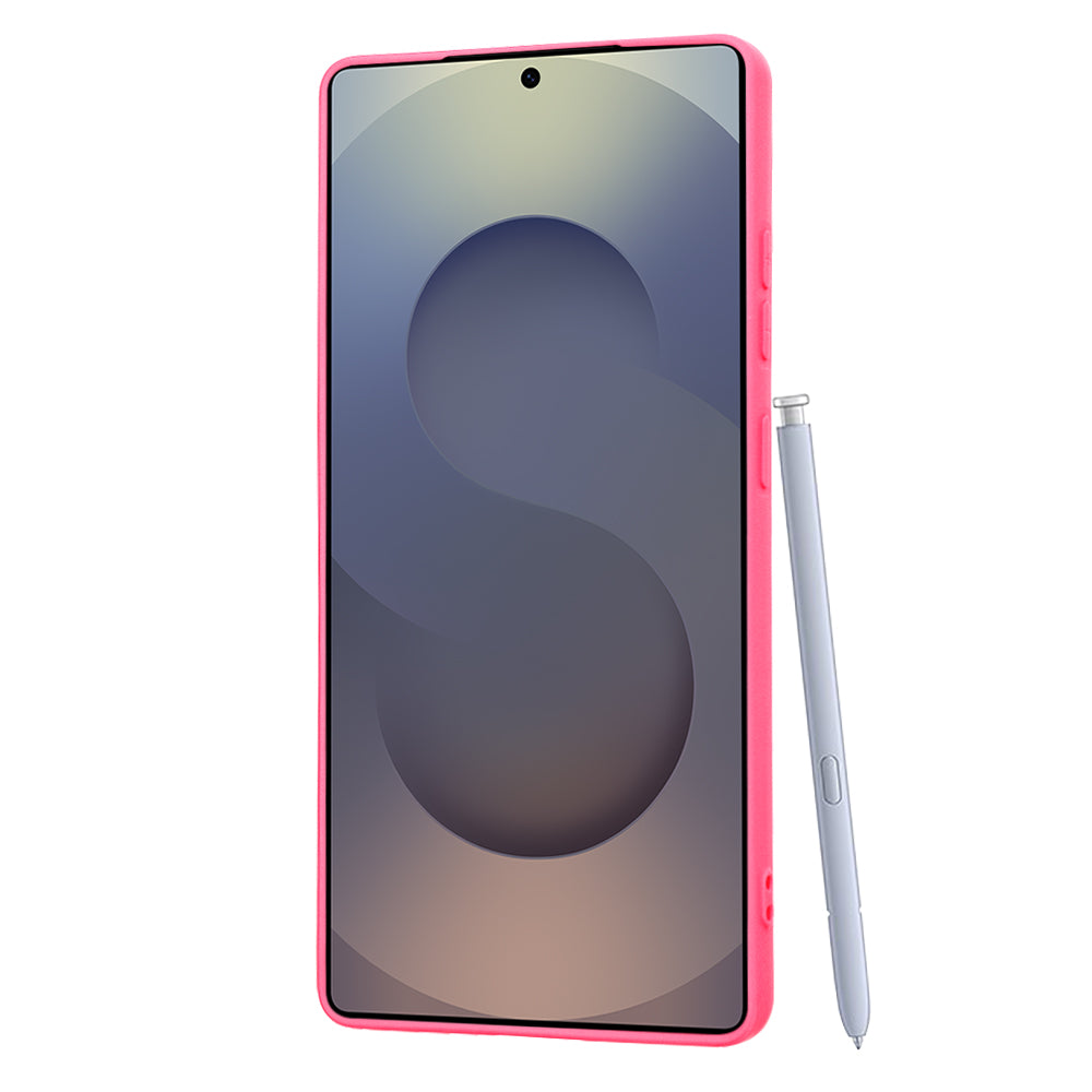 Custodia per Samsung Galaxy S25 Ultra S938, Techsuit, SoftFlex, Rosa Scuro