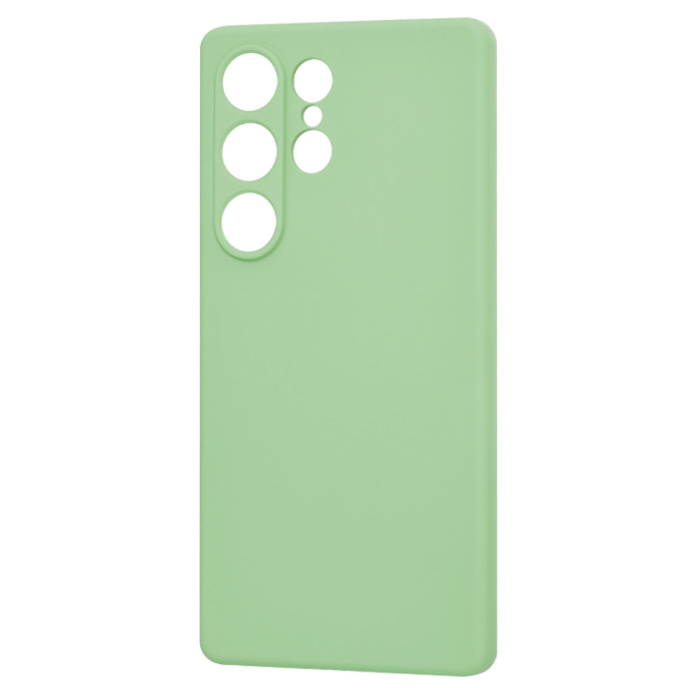Custodia per Samsung Galaxy S25 Ultra S938, Techsuit, SoftFlex, Verde Chiaro