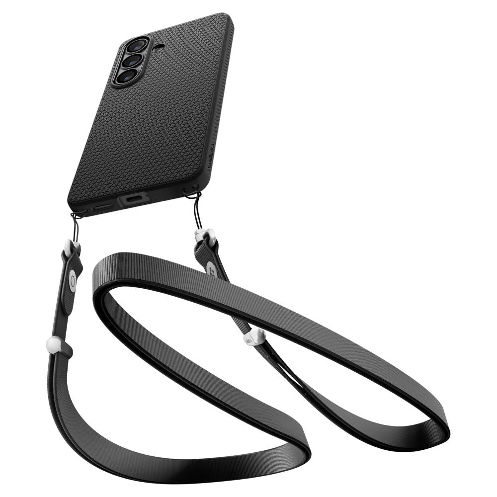 Custodia per Samsung Galaxy S26 Plus S947, Spigen, Liquid Air, Nera Opaca ACS10700