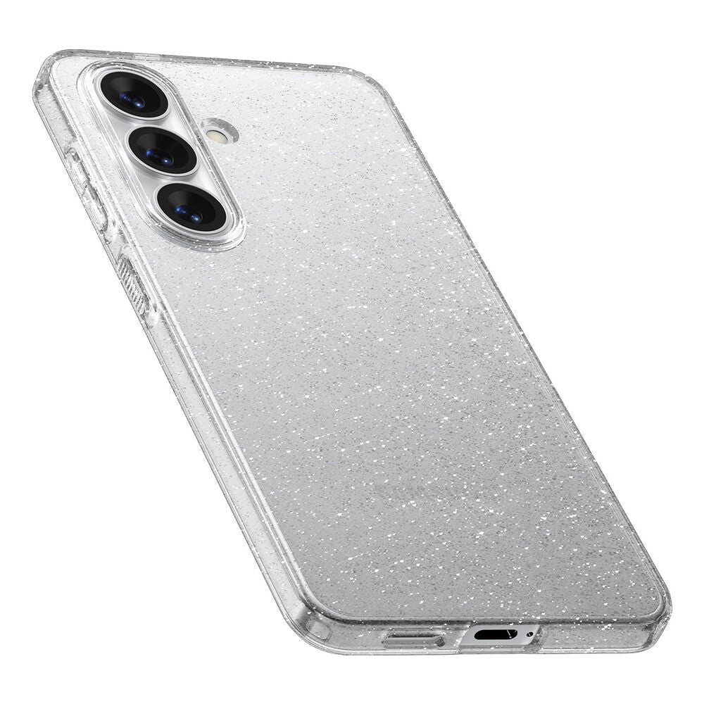 Custodia per Samsung Galaxy S26 Plus S947, Spigen, Liquid Crystal Glitter, Trasparente ACS10703