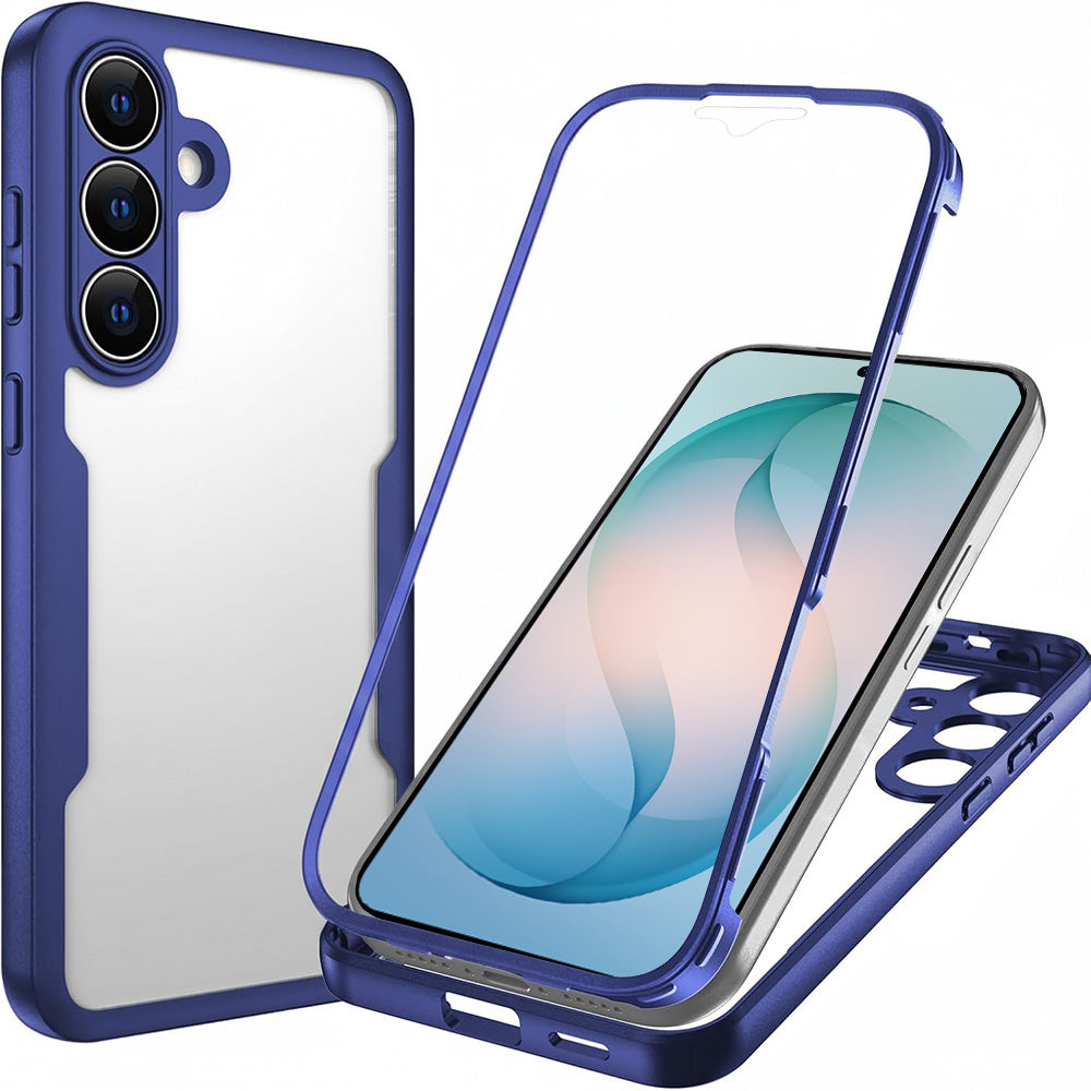 Custodia per Samsung Galaxy S26 Plus, Techsuit, ColorVerse 360, Blu