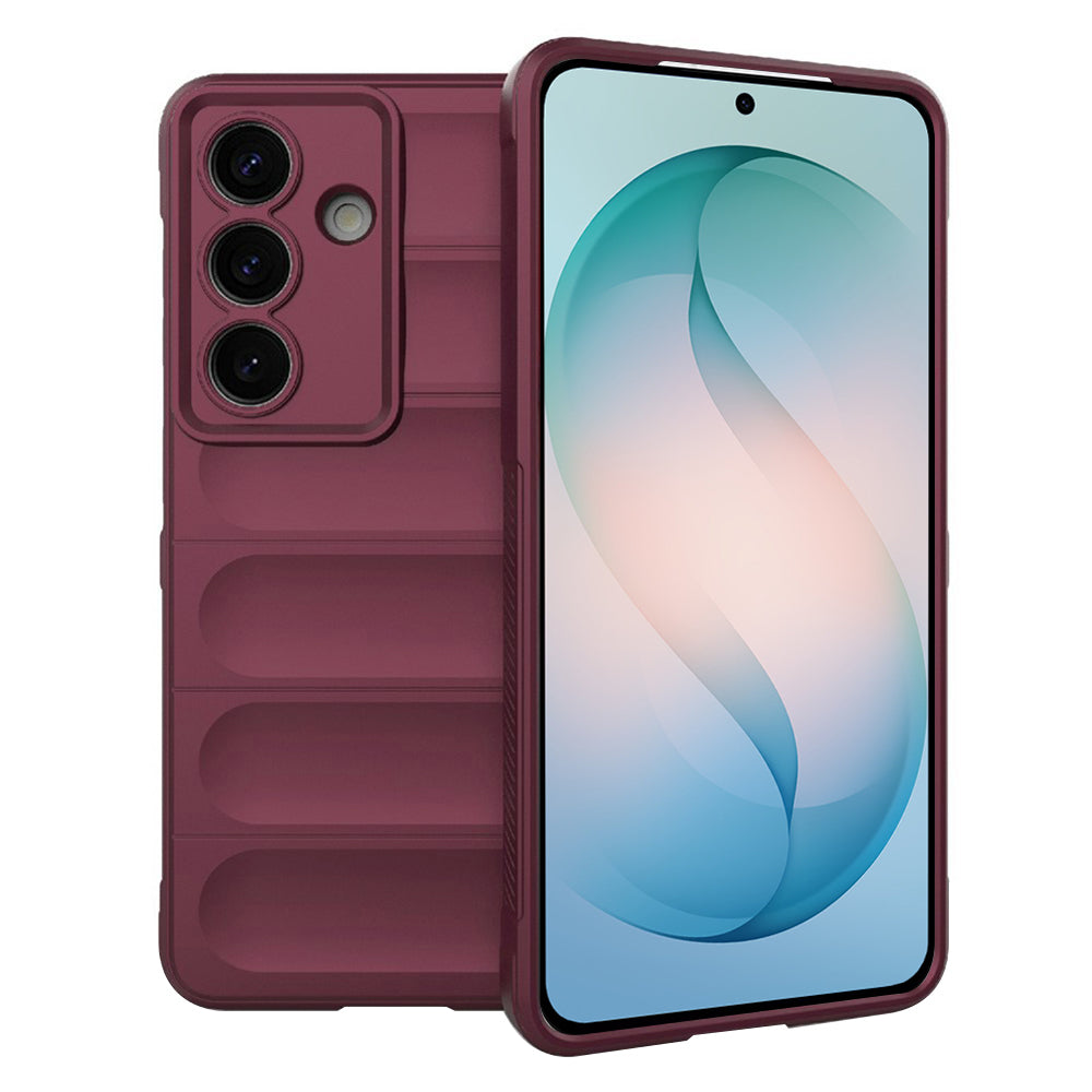 Custodia per Samsung Galaxy S26 Plus S947, Techsuit, Magic Shield, Bordeaux