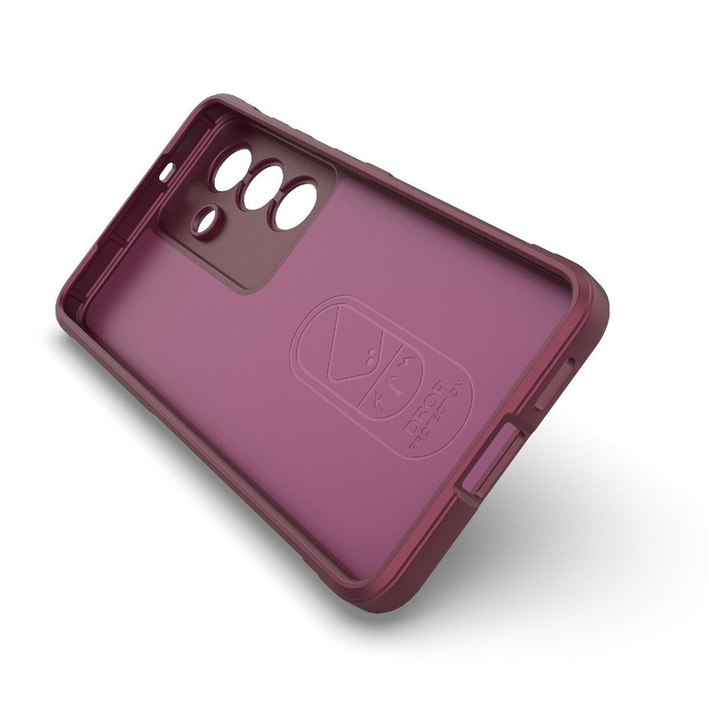 Custodia per Samsung Galaxy S26 Plus S947, Techsuit, Magic Shield, Bordeaux
