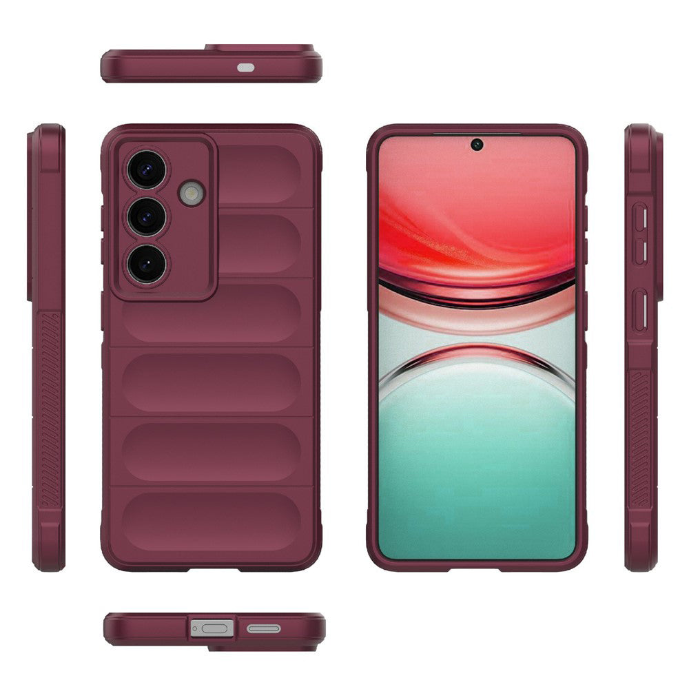 Custodia per Samsung Galaxy S26 Plus S947, Techsuit, Magic Shield, Bordeaux