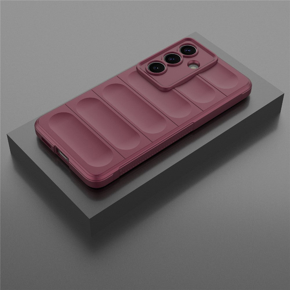 Custodia per Samsung Galaxy S26 Plus S947, Techsuit, Magic Shield, Bordeaux