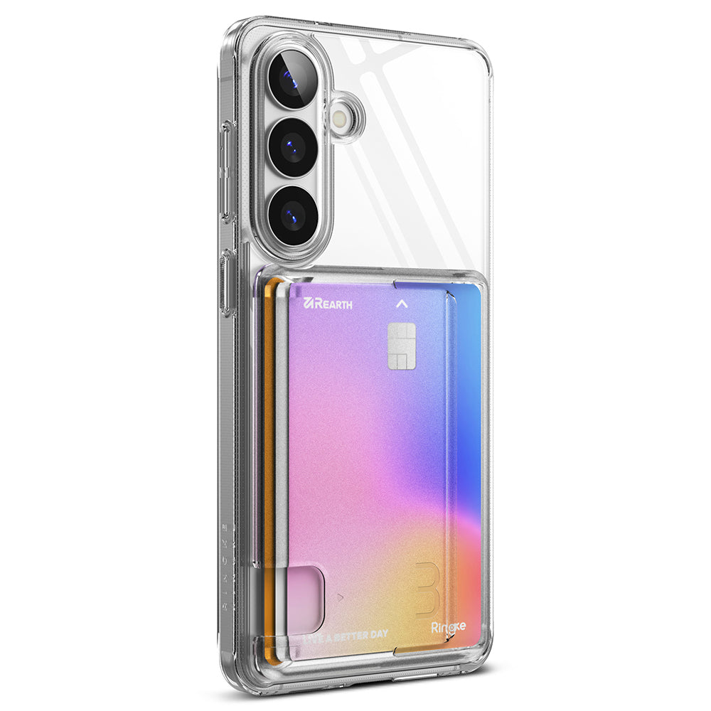 Custodia per Samsung Galaxy S26 S942, Ringke, Fusion Card, Trasparente