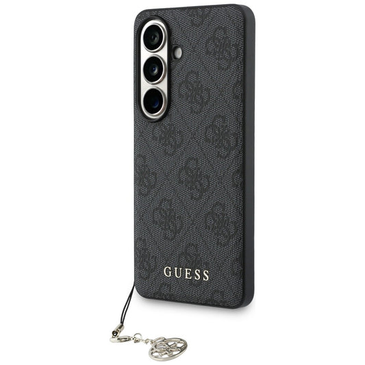 Custodia per Samsung Galaxy S26 S942, Guess, 4G Classic Logo Charm, Nera