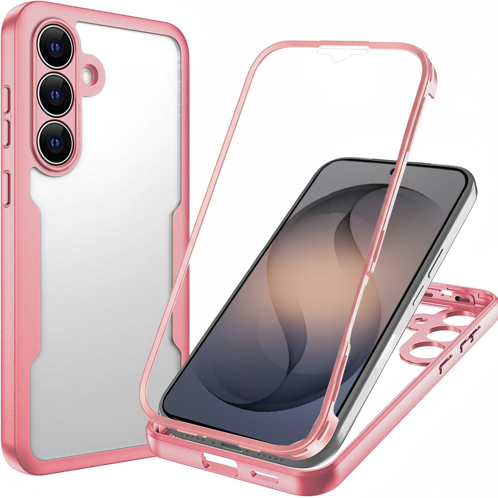 Custodia per Samsung Galaxy S26, Techsuit, ColorVerse 360, Rosa
