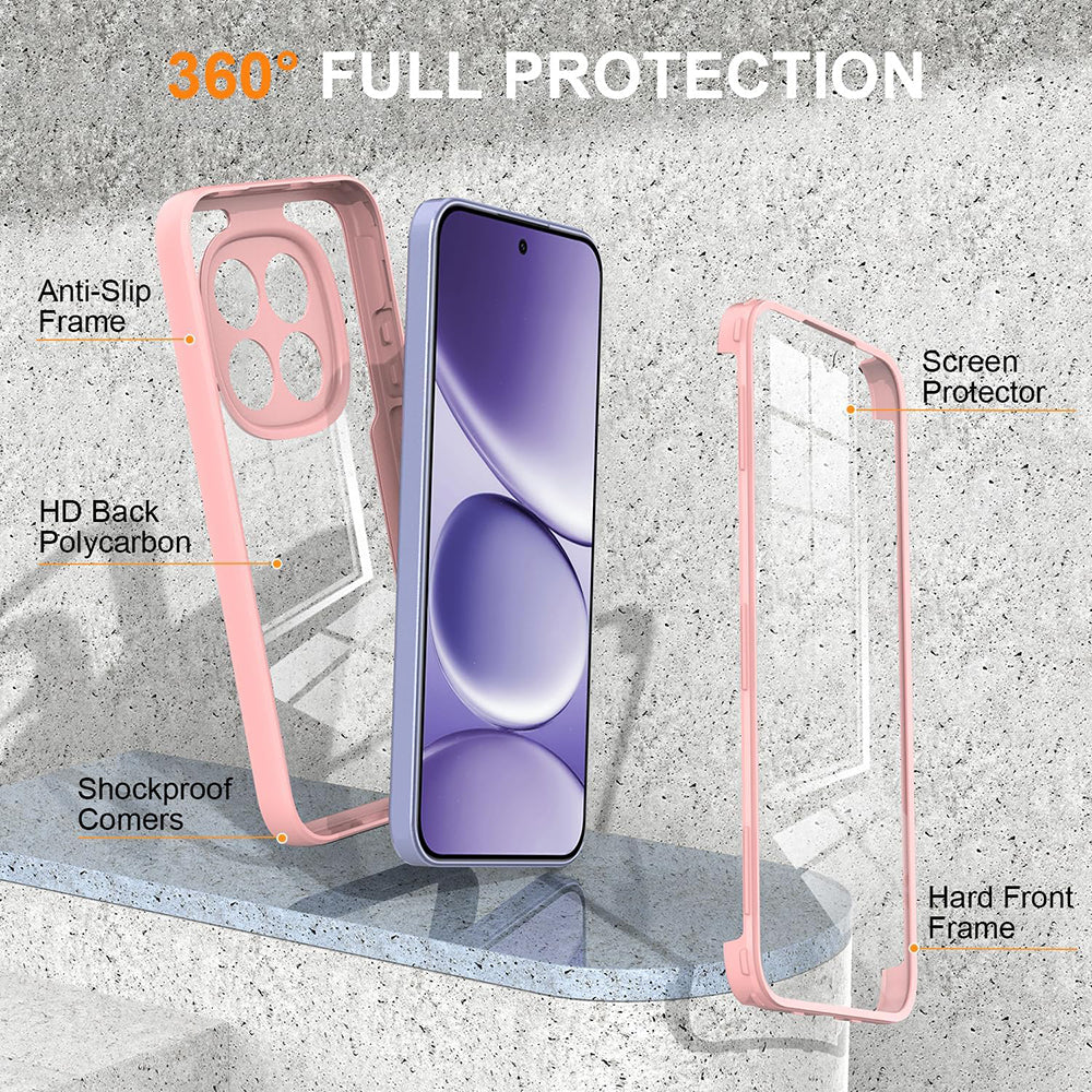 Custodia per Samsung Galaxy S26, Techsuit, ColorVerse 360, Rosa