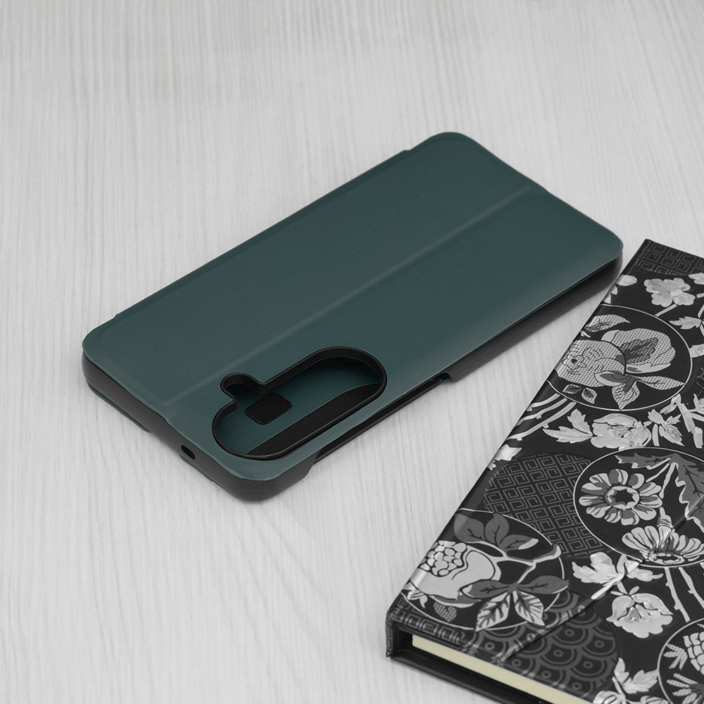 Custodia per Samsung Galaxy S26, Techsuit, eFold, Verde Scuro