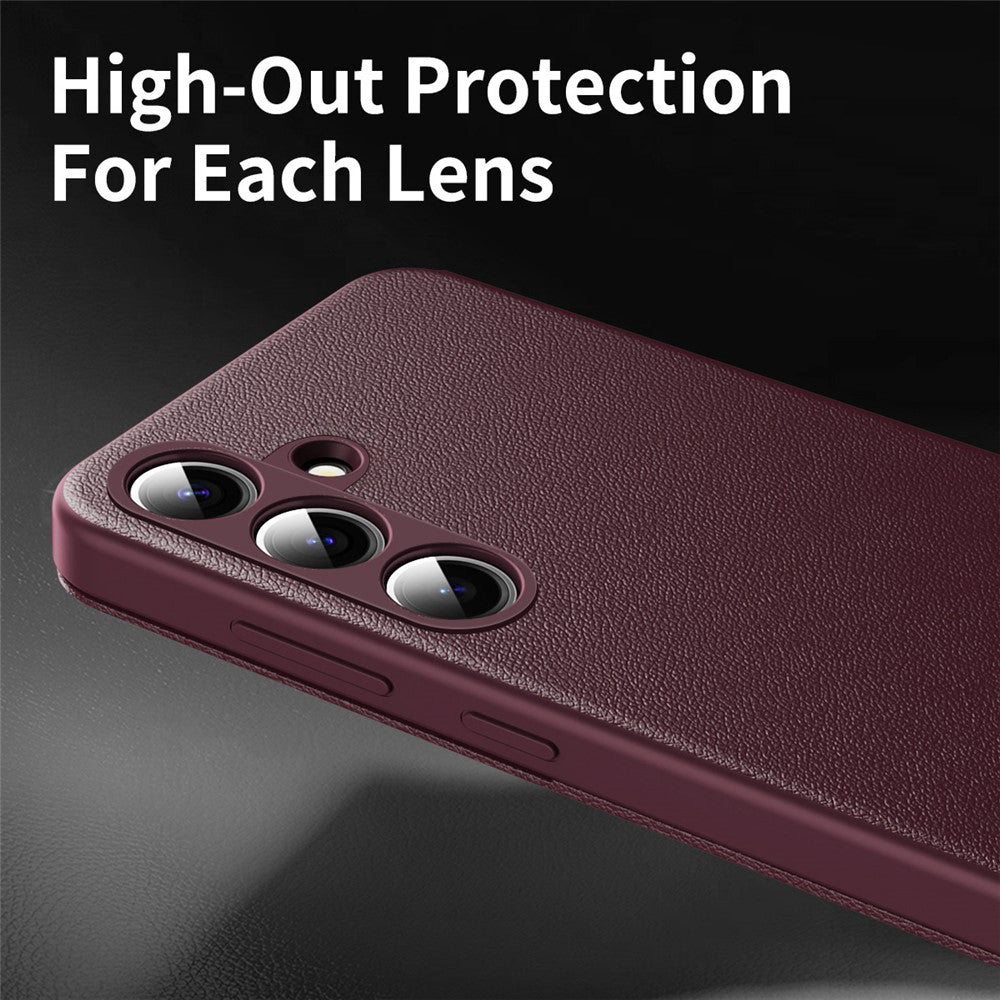 Custodia per Samsung Galaxy S26 S942, Techsuit, SmartView, Rossa