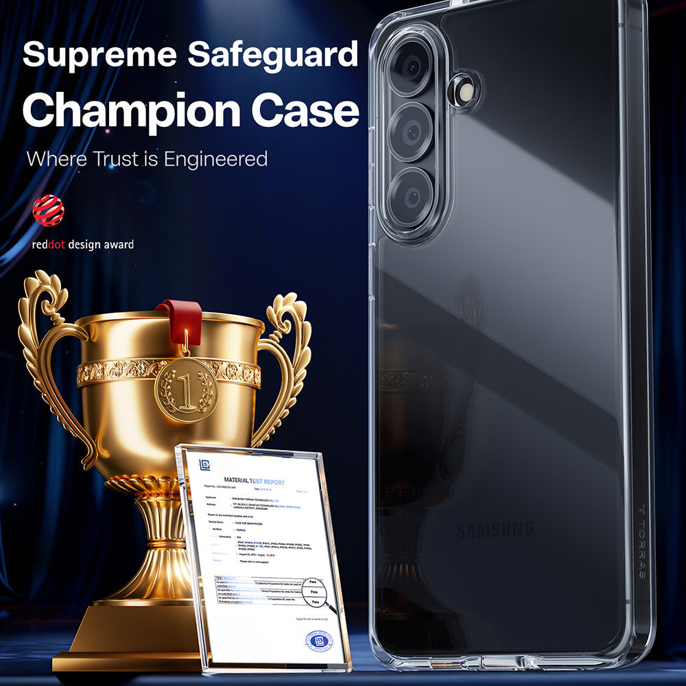Case for Samsung Galaxy S26 S942, Torras, Guardian, Transparent