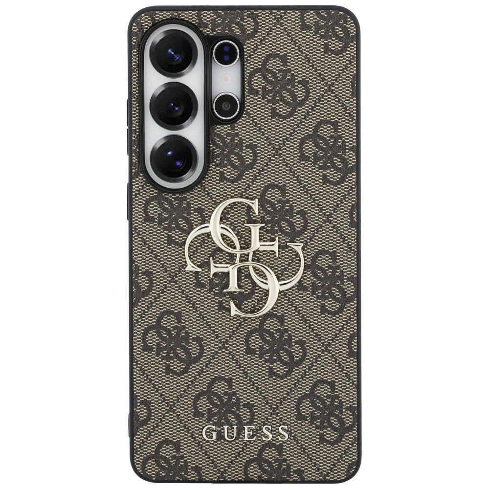 Custodia per Samsung Galaxy S26 Ultra S948, Guess, 4G Big Logo, Marrone