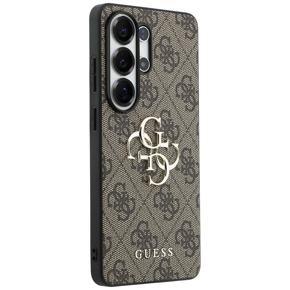 Custodia per Samsung Galaxy S26 Ultra S948, Guess, 4G Big Logo, Marrone