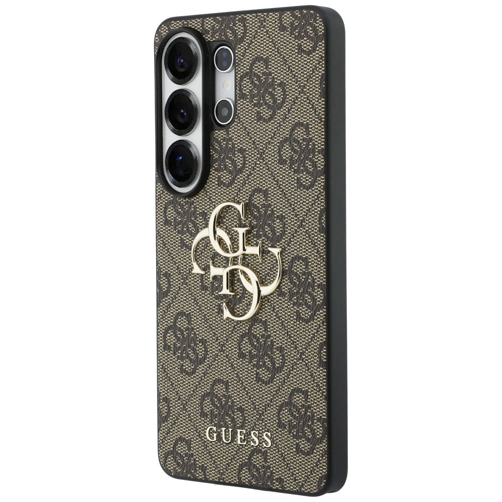 Custodia per Samsung Galaxy S26 Ultra S948, Guess, 4G Big Logo, Marrone