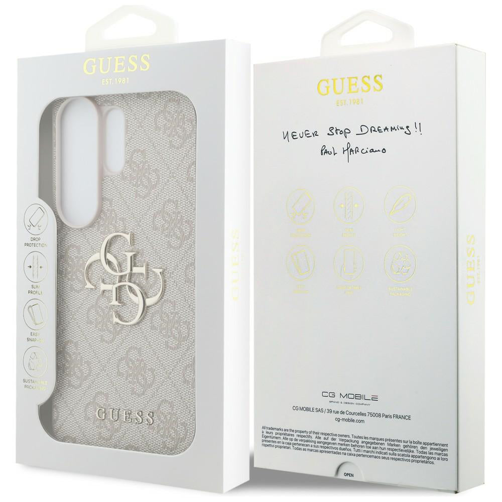 Custodia per Samsung Galaxy S26 Ultra S948, Guess, 4G Big Logo, Rosa