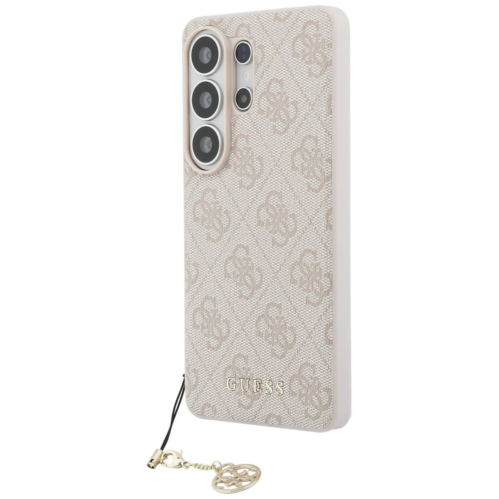 Custodia per Samsung Galaxy S26 Ultra S948, Guess, 4G Classic Logo Charm, Rosa