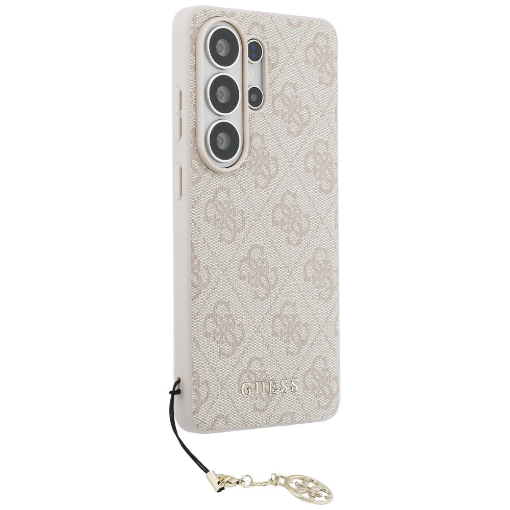 Custodia per Samsung Galaxy S26 Ultra S948, Guess, 4G Classic Logo Charm, Rosa