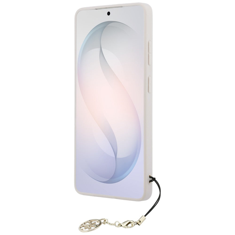 Custodia per Samsung Galaxy S26 Ultra S948, Guess, 4G Classic Logo Charm, Rosa