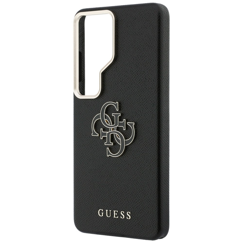 Custodia per Samsung Galaxy S26 Ultra S948, Guess, 4G Grained Big and Classic Logo, Nera