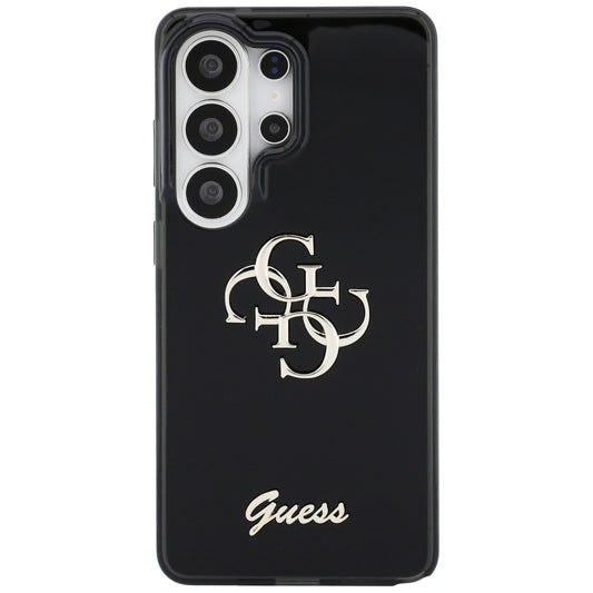 Custodia per Samsung Galaxy S26 Ultra S948, Guess, IML Big Metal 4G Script, Nera
