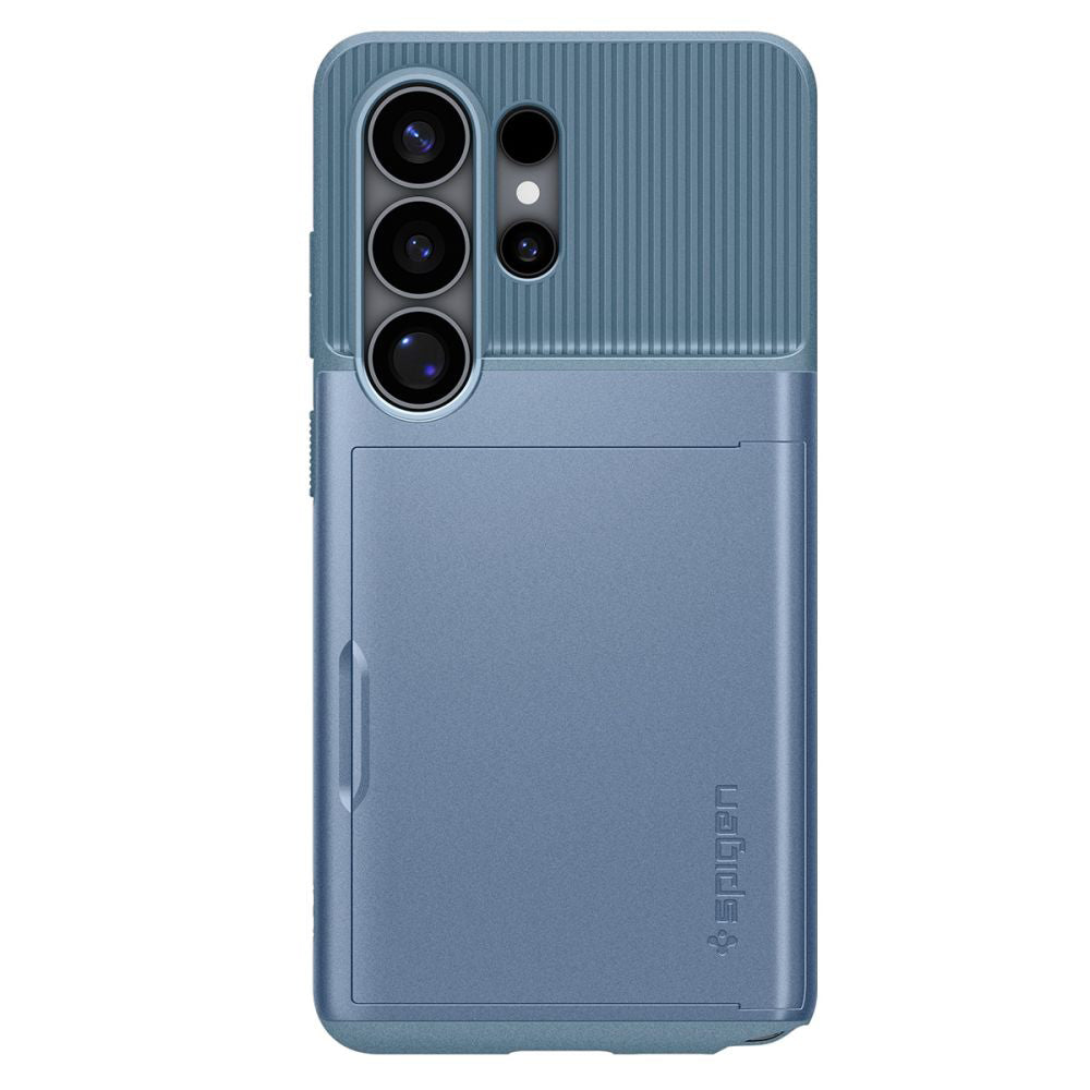 Custodia per Samsung Galaxy S26 Ultra S948, Spigen, Slim Armor CS, Blu ACS11225