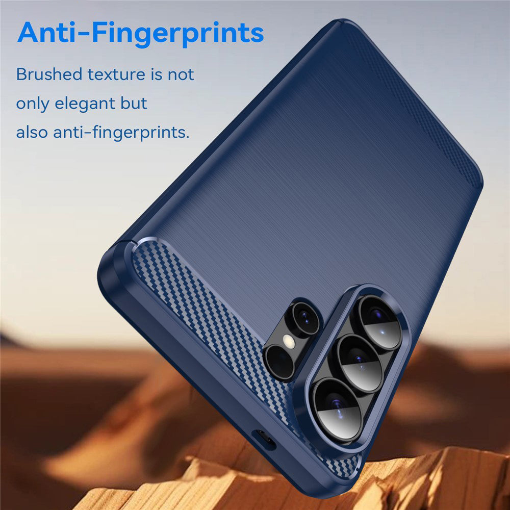 Custodia per Samsung Galaxy S26 Ultra S948, Techsuit, Carbonio, Blu