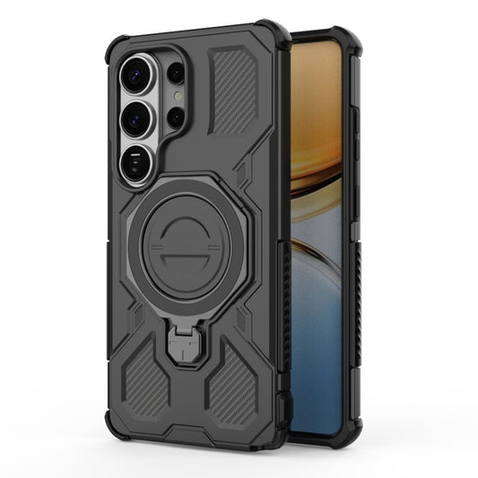 Custodia per Samsung Galaxy S26 Ultra, Techsuit, Carbon Shield Pro, Nera