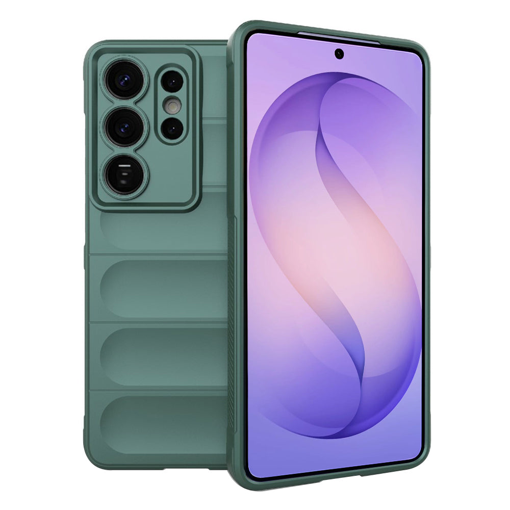 Custodia per Samsung Galaxy S26 Ultra S948, Techsuit, Magic Shield, Verde