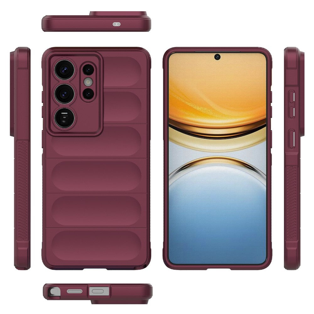 Custodia per Samsung Galaxy S26 Ultra S948, Techsuit, Magic Shield, Vinaccia