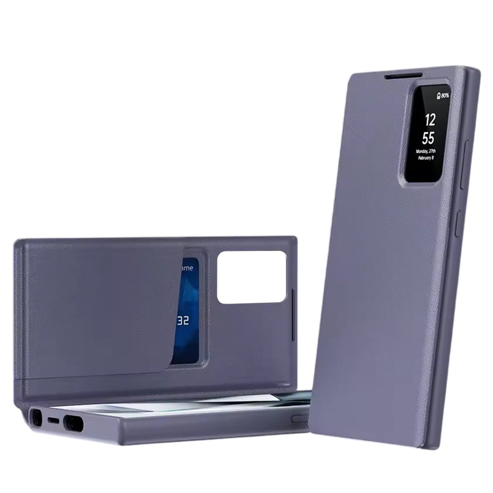 Custodia per Samsung Galaxy S26 Ultra S948, Techsuit, SmartView, Viola