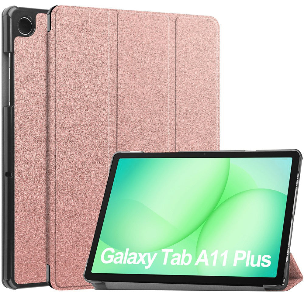 Custodia per Samsung Galaxy Tab A11+ / Tab A9+, Techsuit, FoldPro, Rosa