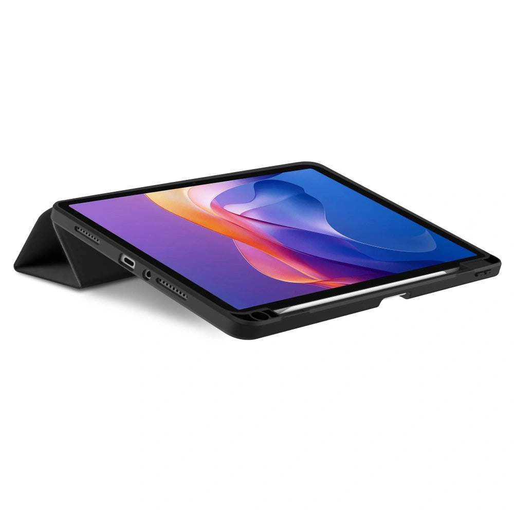 Custodia per Samsung Galaxy Tab A11 / Tab A9, Techsuit, Flex Trifold Nuovo Modello, Rosa