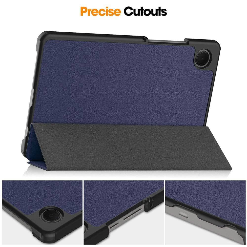 Custodia per Samsung Galaxy Tab A11 / Tab A9, Techsuit, FoldPro Nuovo Modello, Blu