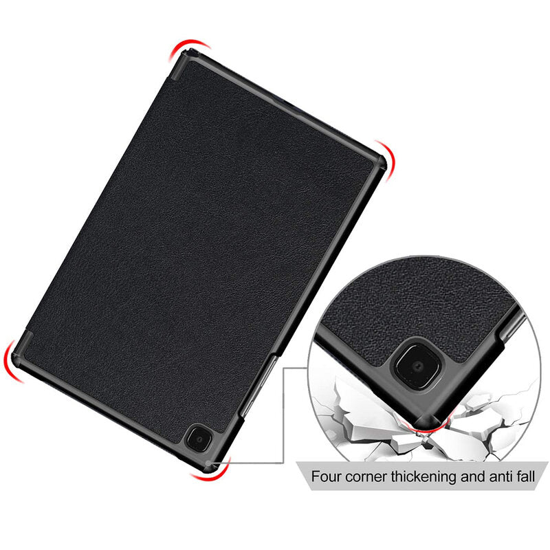 Custodia per Samsung Galaxy Tab A7 Lite, Techsuit, FoldPro, Nera