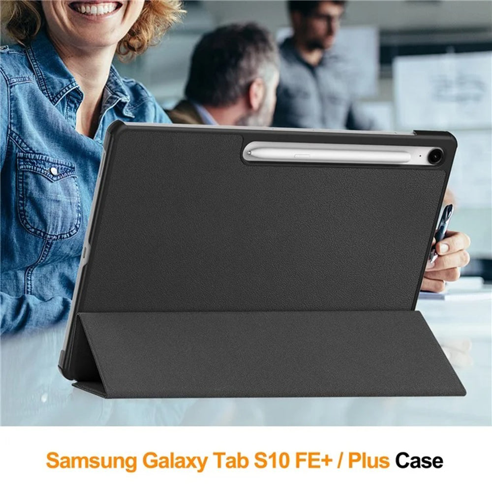 Custodia per Samsung Galaxy Tab S10 FE+, Techsuit, FoldPro Starry Night, Multicolore