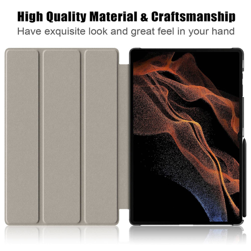 Custodia per Samsung Galaxy Tab S10 Ultra / Tab S9 Ultra / Tab S8 Ultra, Techsuit, FoldPro Galaxy, Multicolore
