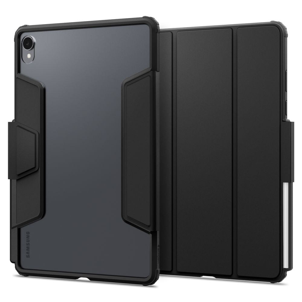Custodia per Samsung Galaxy Tab S11, Spigen, Ultra Hybrid Pro, Nera ACS10212