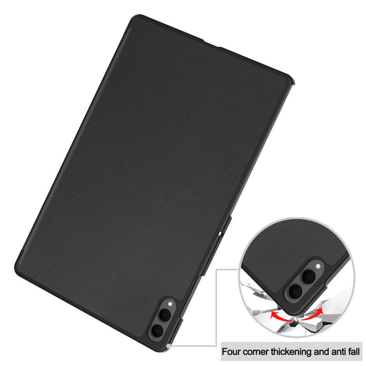Custodia per Samsung Galaxy Tab S11 Ultra, Techsuit, FoldPro, Nera