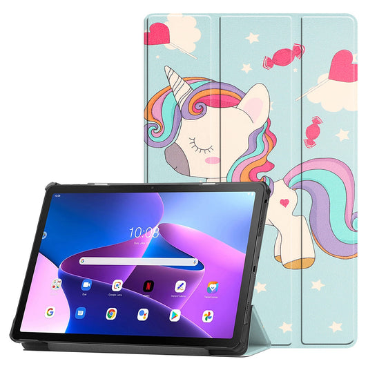 Custodia per Samsung Galaxy Tab S11 Ultra, Techsuit, FoldPro Unicorn, Multicolore