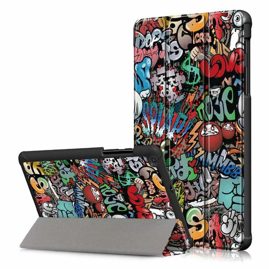 Custodia per Samsung Galaxy Tab S11 Ultra, Techsuit, FoldPro Urban Vibe, Multicolore