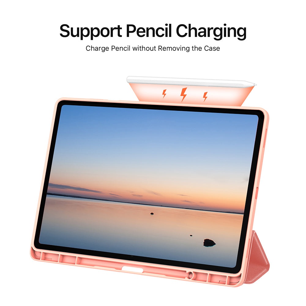 Custodia per Samsung Galaxy Tab S12 Plus, DUX DUCIS, Domo con portapenne, blu