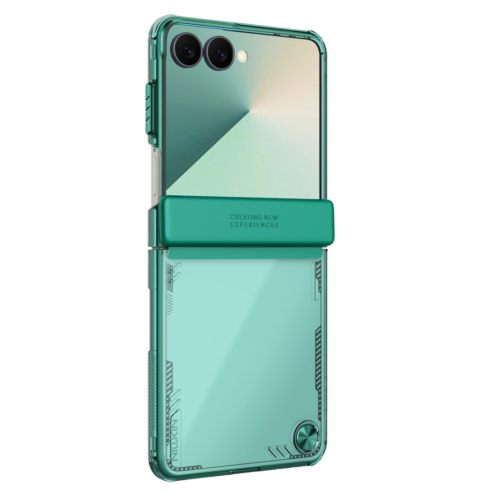 Custodia per Samsung Galaxy Z Flip7 F766, Nillkin, Iceblade, Verde